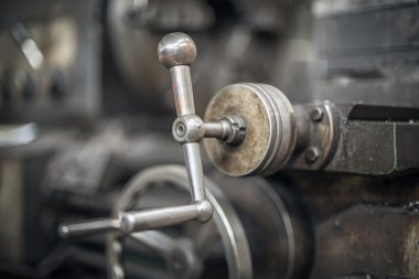 eski bir fabrikada Sanayi makineleri