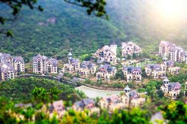 Dağa villaların Çin Shenzhen Yurtdışı Çince şehir