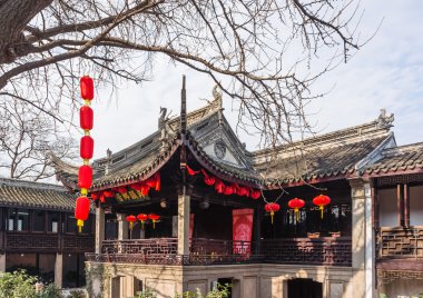 Beijing, Çin - 18 Şubat 2015: İnsanlar kendilerini yürüme Park adlı Çin Yeni Yılı kutlamaları öncesinde yıl 19 Şubat bu yıl başlayan koyun, zevk.