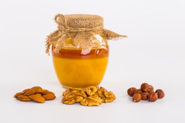 üzerine beyaz izole bağışıklığı güçlendirmek için sağlıklı malzemelerle