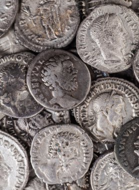 Roma İmparatorluğu'nun antik sikke.