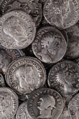 Roma İmparatorluğu'nun antik sikke.