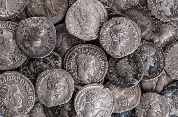 Стародавні монета Римської імперії. — стокове фото