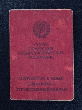 Eski askeri madalya koleksiyonu