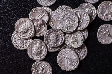 Roma İmparatorluğu'nun antik sikke.
