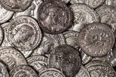 Roma İmparatorluğu'nun antik sikke.