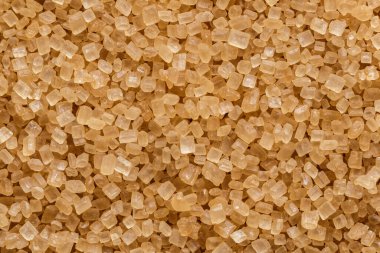 Kahverengi şeker. Rafine edilmemiş şeker kamışı. Geçmişi. Üst Manzara. Düz yatıyordu. Güçlü, sağlıklı tatlandırıcı.