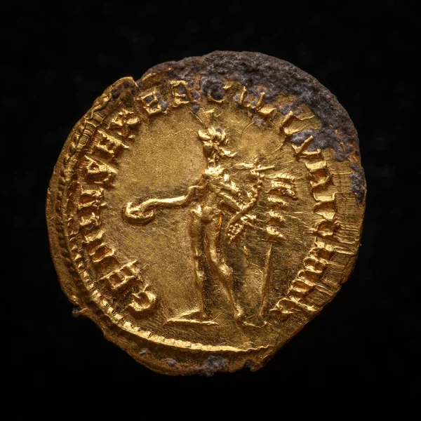 Trajan Decius 249 251 Aureus Ancient Coin Roman Empire Authentic —  Fotos de Stock