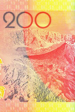 Cape Verde Adaları 200 Escudos 2014.Henrique Teixeira de Sousa (1919-2006). Pico do Fogo, Cape Verde 'nin en yüksek zirvesi (2.829 metre). Bonistic.Dünya para koleksiyonu.