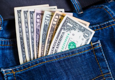 closeup Amerika Birleşik Devletleri Doları (dolar bize)