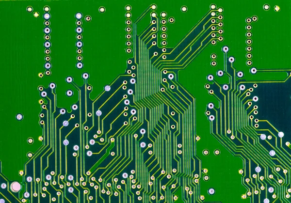elektronik devre makro fotoğraf. teknoloji sembolü. Yakın u