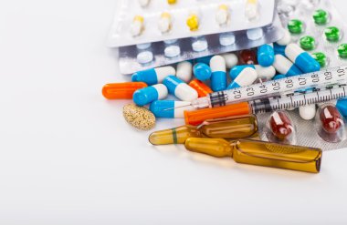 ilaçlar Tablet ve kapsül bir ölçek