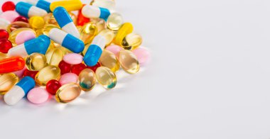 ilaçlar Tablet ve kapsül bir ölçek