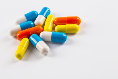 ilaçlar Tablet ve kapsül bir ölçek