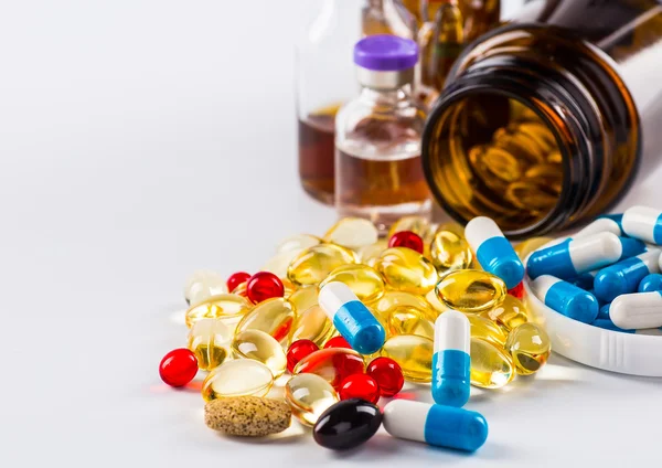 ilaçlar Tablet ve kapsül bir ölçek