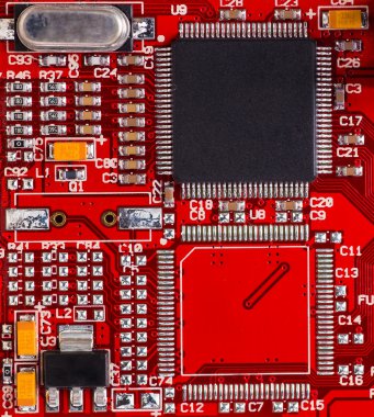 Bir Sabit Disk kurulu entegre devre