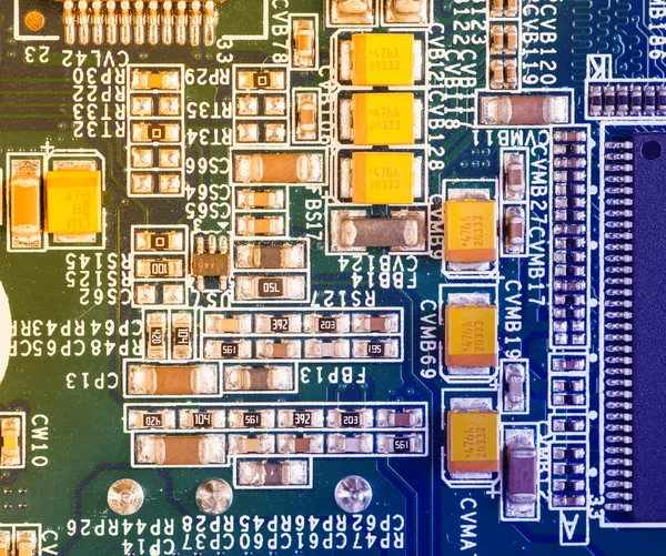 Integrated Circuit Board of a Hard Disk — Stock Photo, Image