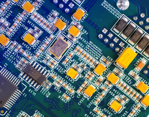 Placa de circuito integrado de un disco duro —  Fotos de Stock