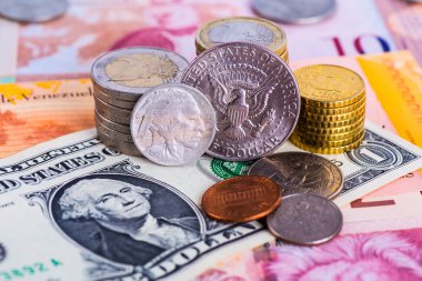 bir dolar faturaları Amerikan gümüş dolar