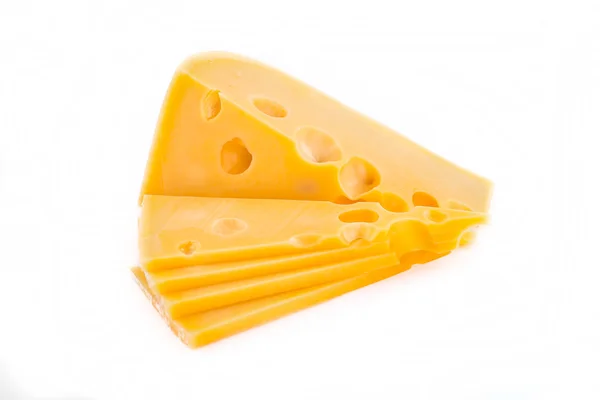 白を基調としたチーズ。 — ストック写真