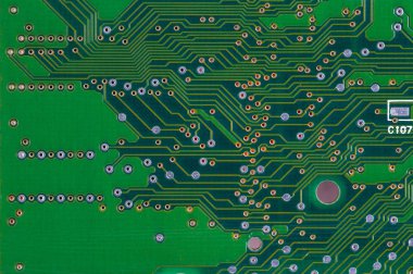  Bilgisayar ana kartının devre kartı arkaplanı