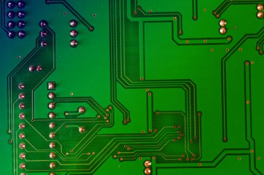  Bilgisayar ana kartının devre kartı arkaplanı