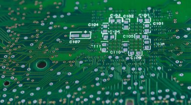  Bilgisayar ana kartının devre kartı arkaplanı