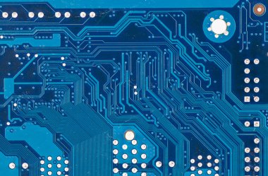  Bilgisayar ana kartının devre kartı arkaplanı