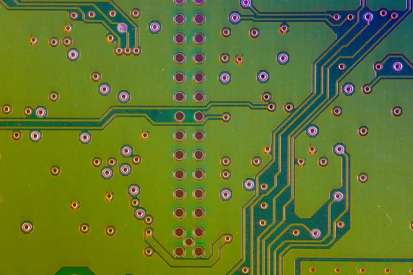 Áramköri tábla háttere számítógép alaplap — Stock Fotó