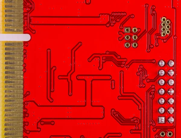 Circuit board achtergrond van computer moederbord — Stockfoto