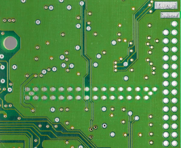 Placa de circuito fundo da placa-mãe do computador — Fotografia de Stock
