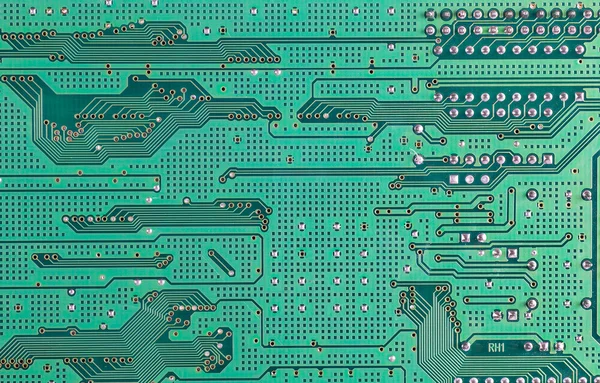 Fond de carte de circuit imprimé de carte mère d'ordinateur — Photo