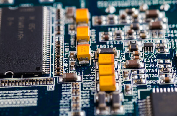  Фон системной платы компьютера