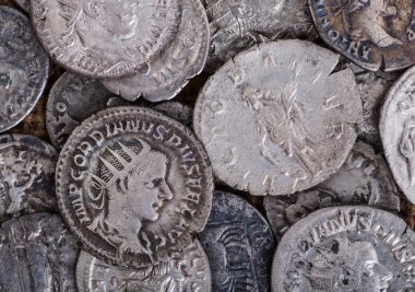 Roma İmparatorluğu'nun antik sikke.