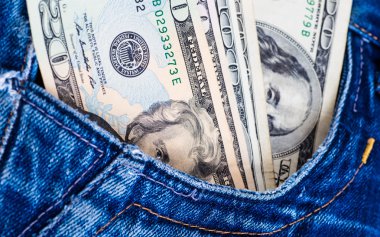 closeup Amerika Birleşik Devletleri Doları (dolar bize)