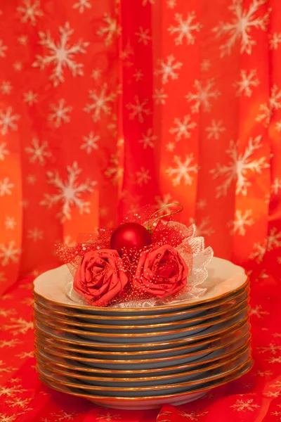 Yeni yıl akşam yemeği için hazırlan