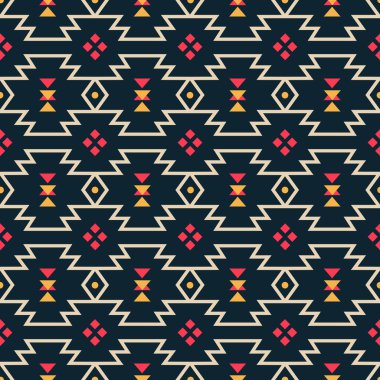 Vektör çerçeve, kenarlık öğelerini, model, etnik koleksiyonu, aşiret Aztek sanat için soyut geometrik öğeler