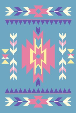 etno parlak poster şablonu