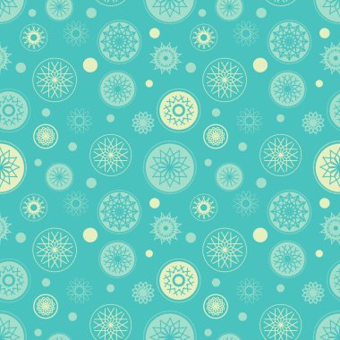 Holiday Background, Snowflake Abstract Background, Snowflake Pattern.