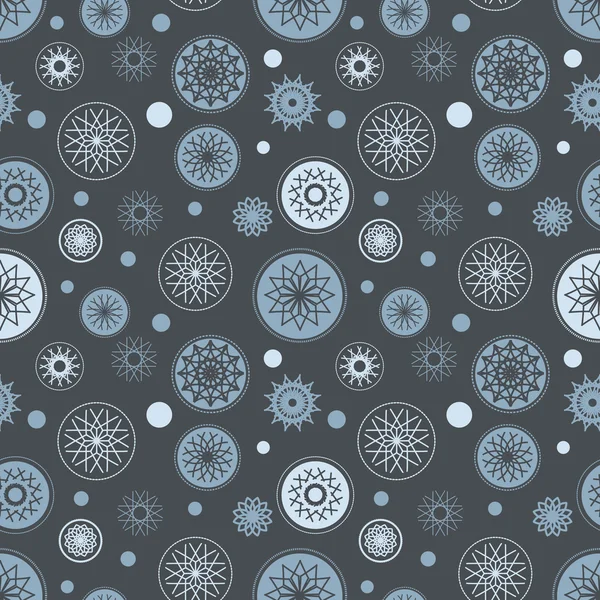 Holiday Background, Snowflake Abstract Background, Snowflake Pattern. — стоковий вектор