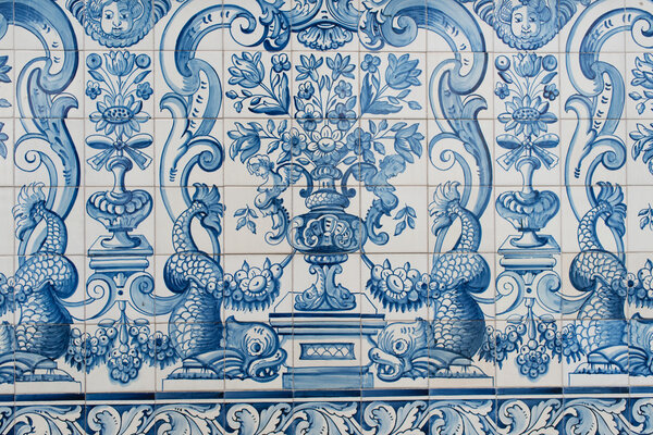 Art drawing on the wall inside of Civic and Municipal Affairs Bureau (IACM) 