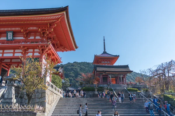 Templo Taisan-ji cercano Templo Kiyomizu-dera — Foto de Stock