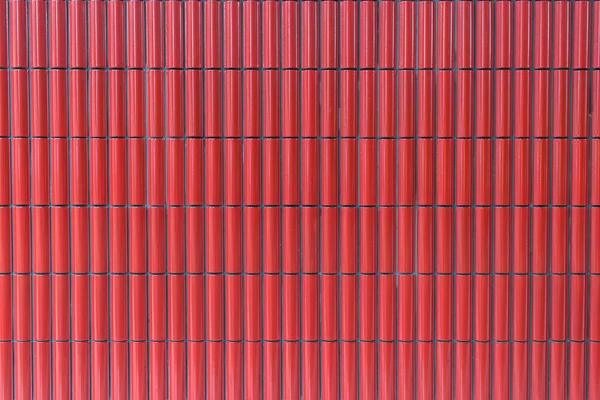 Червоний керамічна плитка — стокове фото