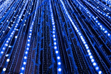 Mavi led Aydınlatma etkisi