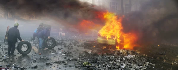 Insanlar kendi hakları için mücadele protesto — Stok fotoğraf