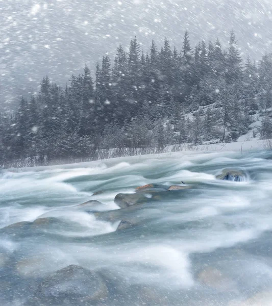 Otoño Invierno Primavera Los Cárpatos Tatras Con Los Alpes Son — Foto de Stock