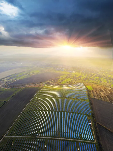 Sonnenkollektoren Der Ukraine Osteuropa Neue Technologien Der Grünen Energie Ohne — Stockfoto