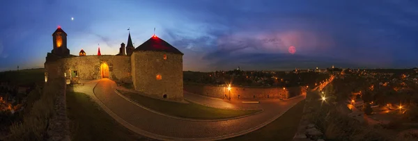 Antica fortezza in kamianets-podilskyi — Foto Stock