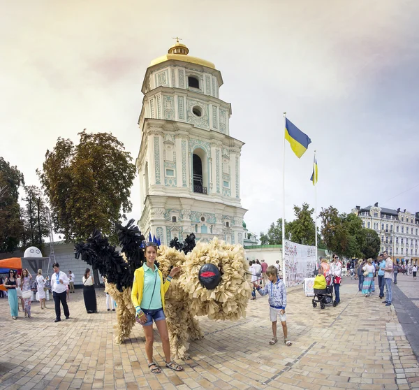 Dia da independência em Kiev — Fotografia de Stock