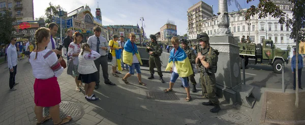 Desfile das Forças Armadas e da Guarda Nacional — Fotografia de Stock